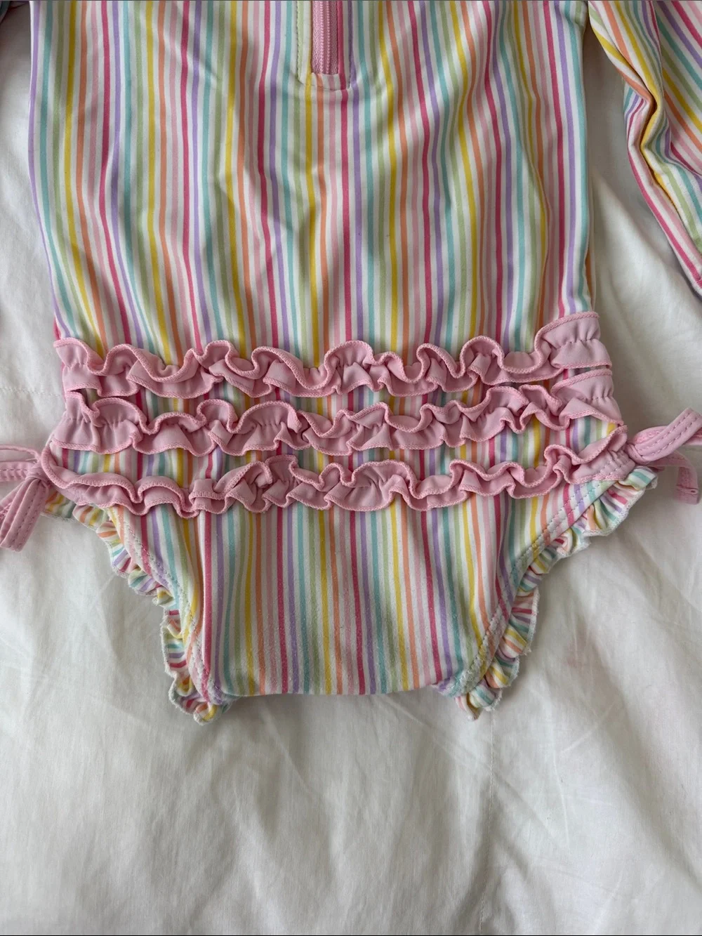 Ruffle Butts long sleeve swim size 18-24 months